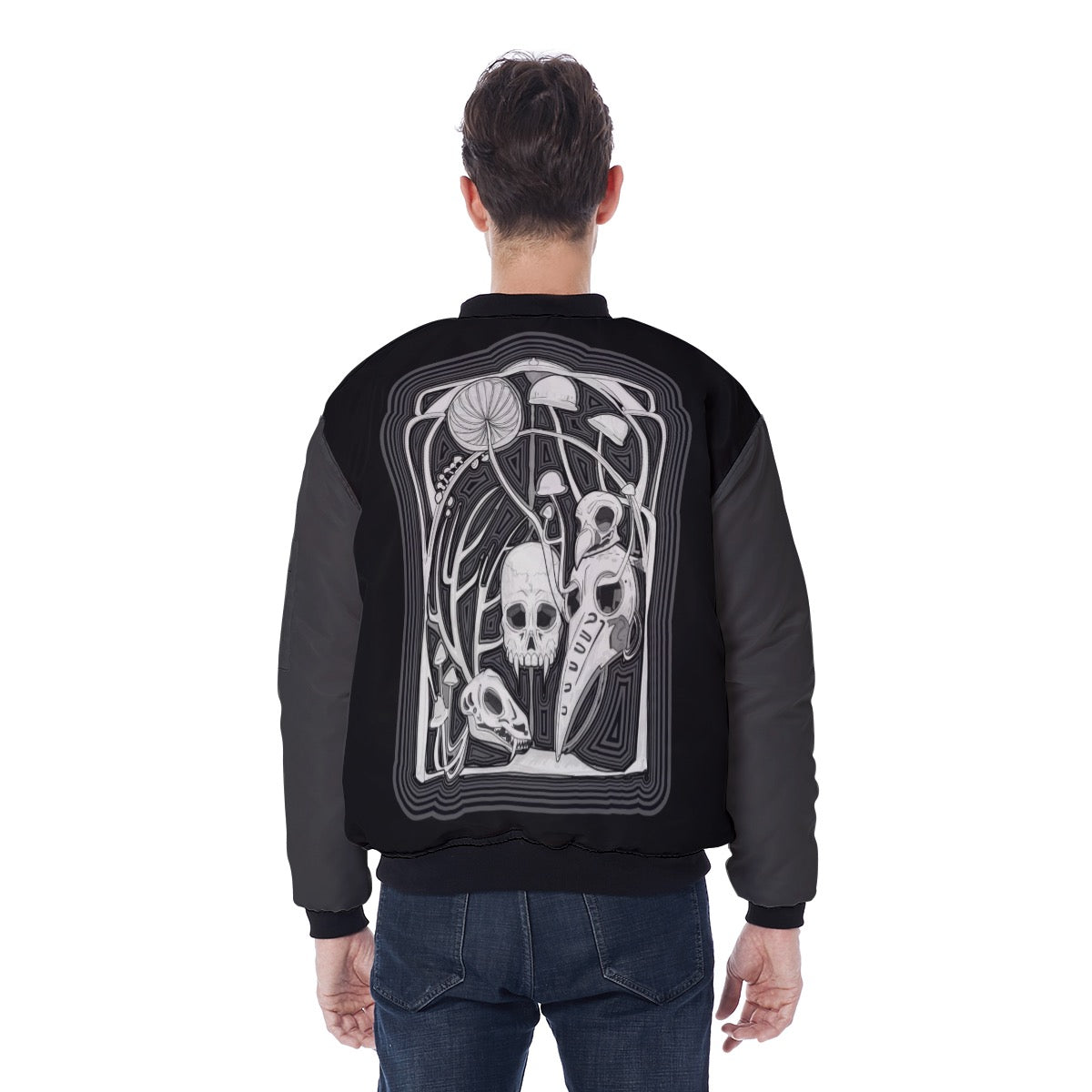 Here Lies Men's Jacket With Sleeve Pocket