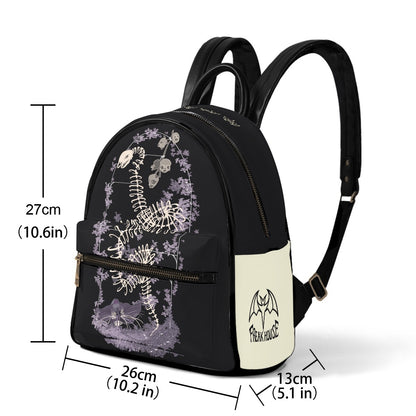 Lilac Garden Small Size Backpack