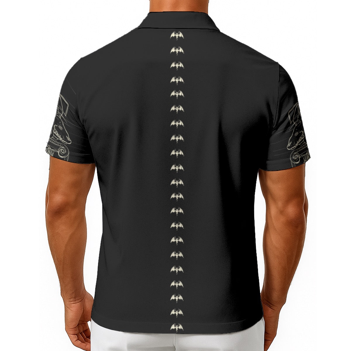 CoffHim Men's Hawaiian Shirt With Button Closure