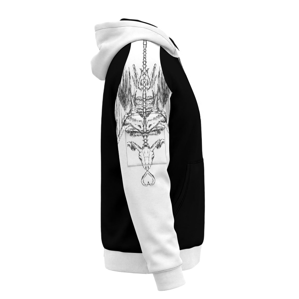Dragon Men’s Fleece Half-Zip Hoodie With Arm Pockets
