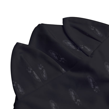 Batty Unisex Pullover Hoodie With Zipper Closure