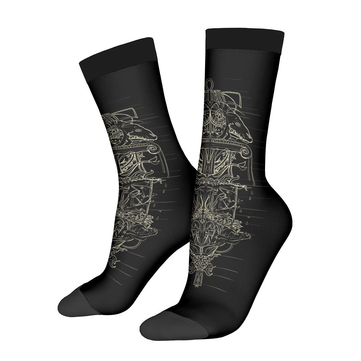 CoffHim Contrast Color Socks
