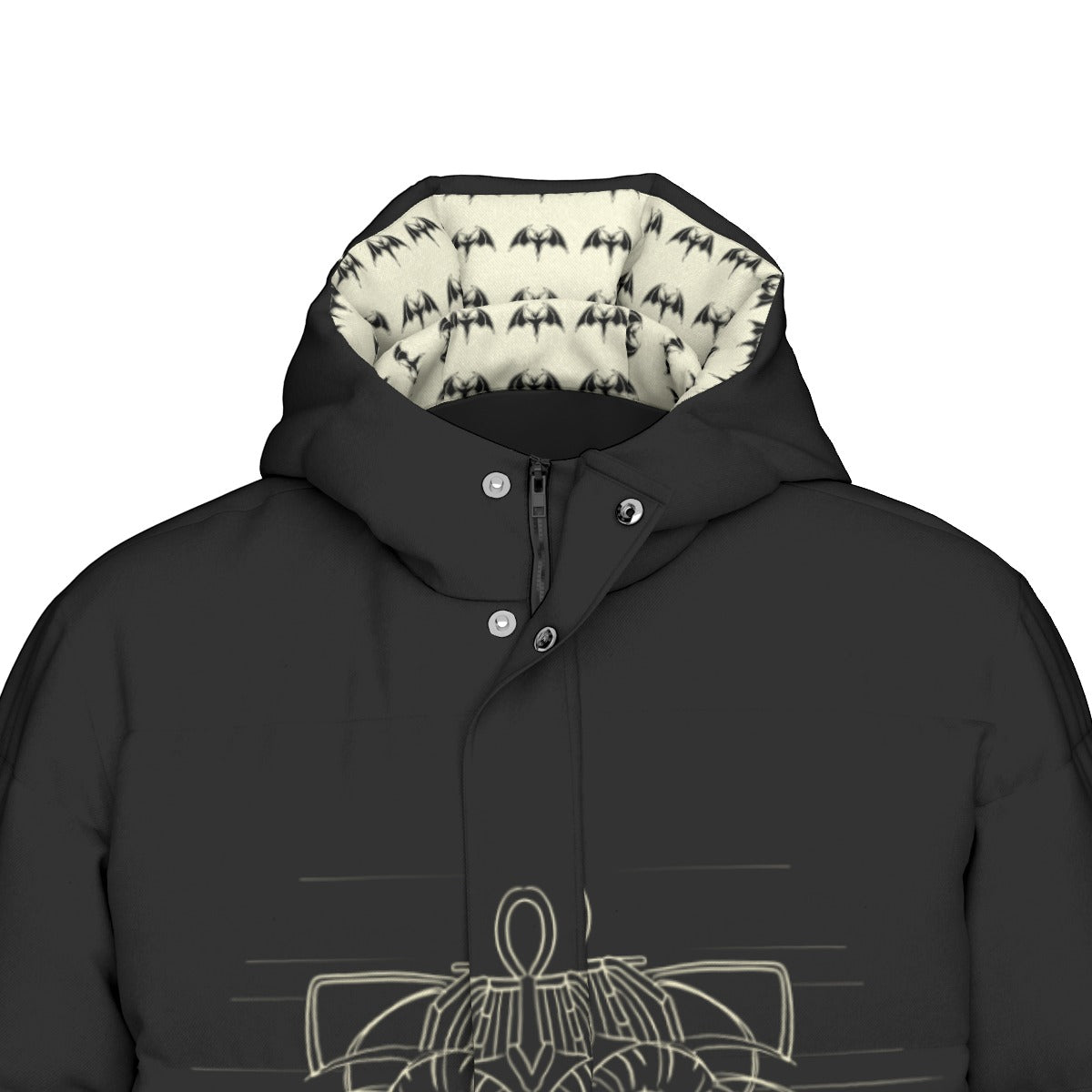 CoffHim Unisex Long Down Jacket