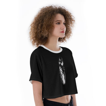 Batty Cropped T-Shirt