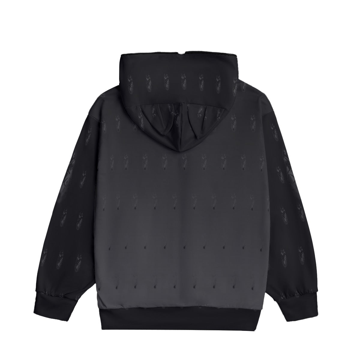 Batty Unisex Pullover Hoodie With Zipper Closure