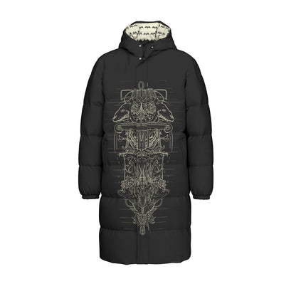 CoffHim Unisex Long Down Jacket