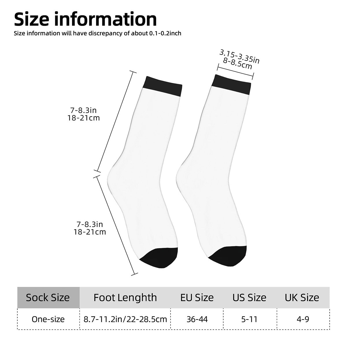 CoffHim Contrast Color Socks