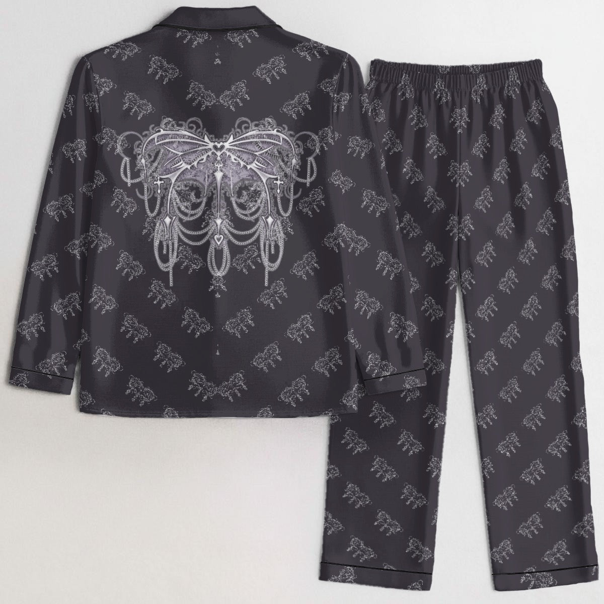 Spiked Butter Women's Satin Pajama Set