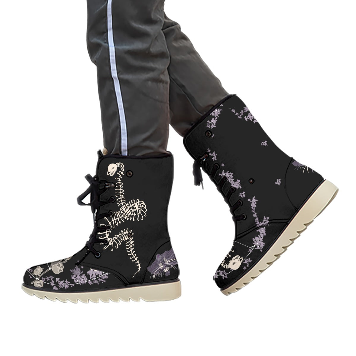 Lilac Garden Women's Plush Boots