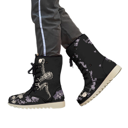 Lilac Garden Women's Plush Boots
