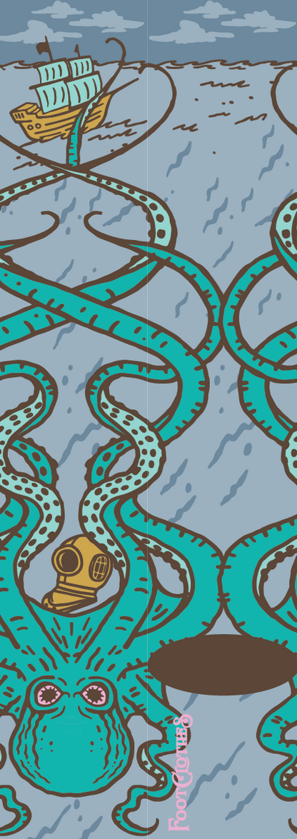 Attack of the Kraken Knee High Socks