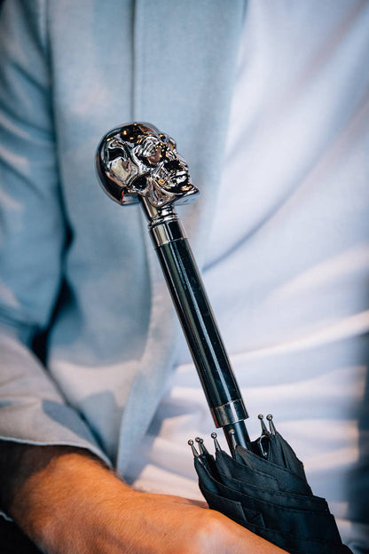 Skull Men's Cane Umbrella