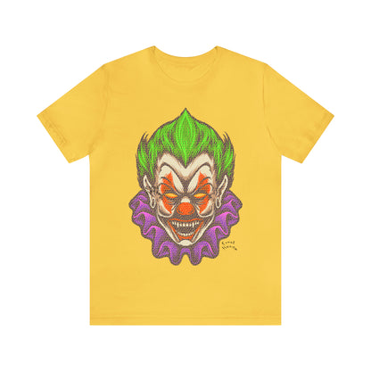 Evil Clown Unisex Jersey Short Sleeve Tee