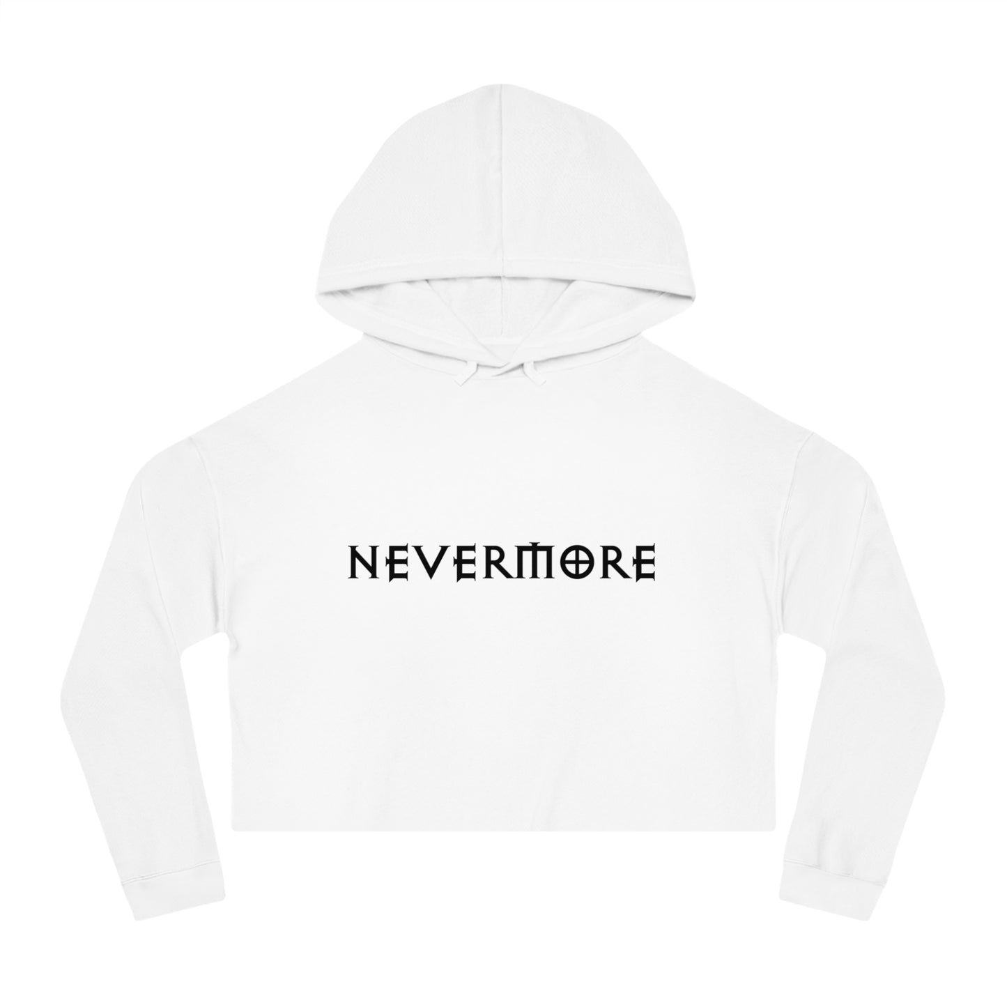 Freak House Nevermore Women’s Cropped Hooded Sweatshirt