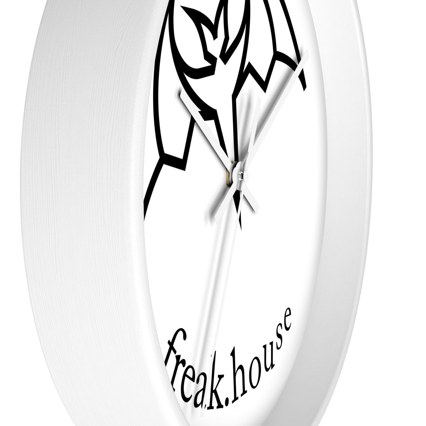 Freak House Signature Logo Wall Clock, Round