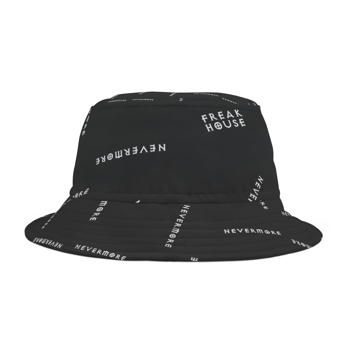 Freak House Nevermore Bucket Hat, Black
