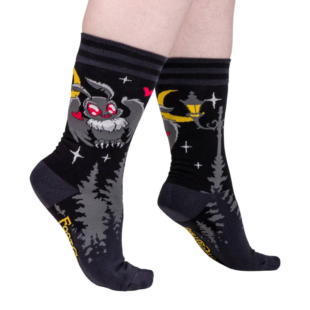 Cute Mothman Crew Socks