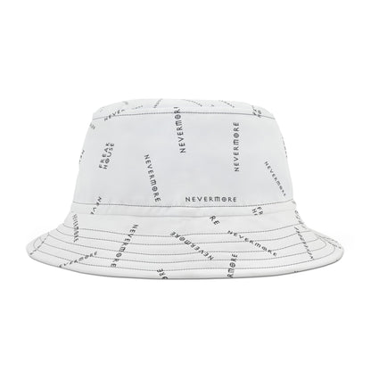 Freak House Nevermore Bucket Hat, White
