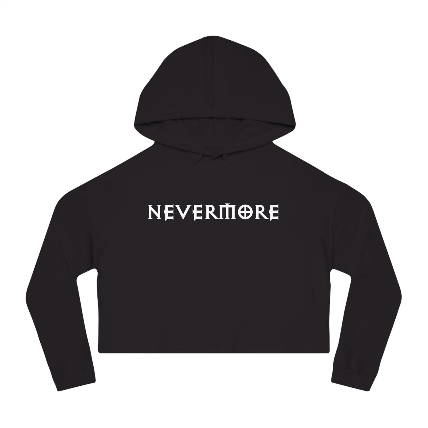 Freak House Nevermore Women’s Cropped Hooded Sweatshirt