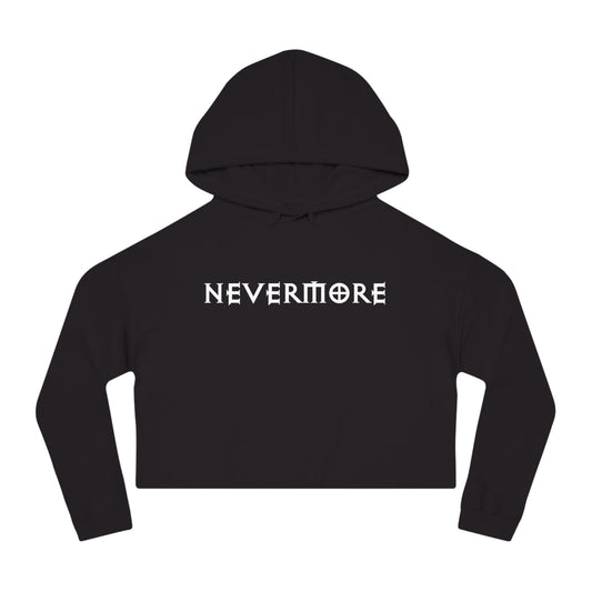 Freak House Nevermore Women’s Cropped Hooded Sweatshirt