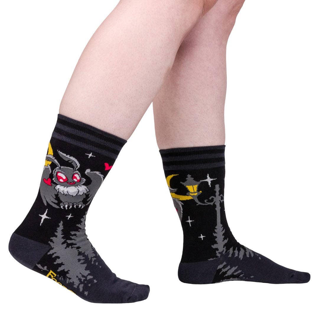 Cute Mothman Crew Socks