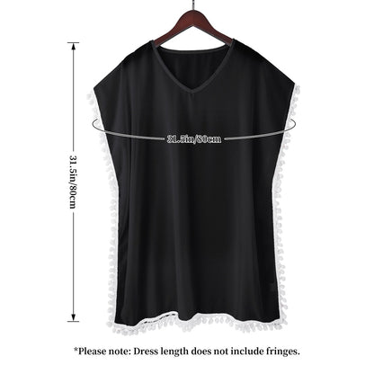 Here Lies Women's Chiffon Beach Cover-Up