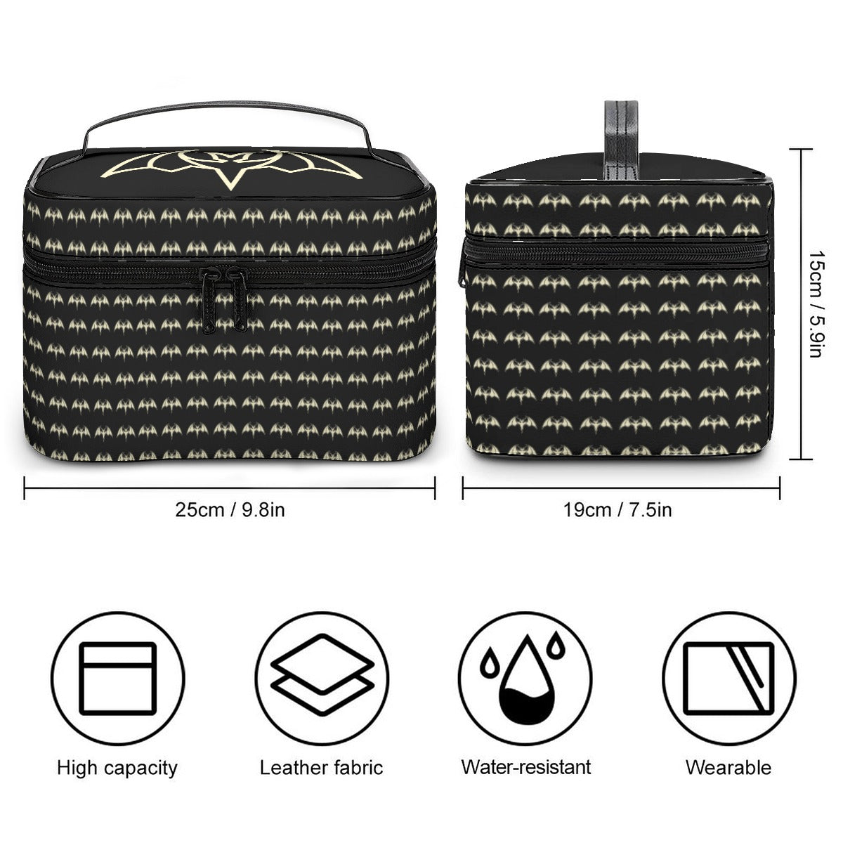 Freak House Large Capacity Toiletry Organizer Bag