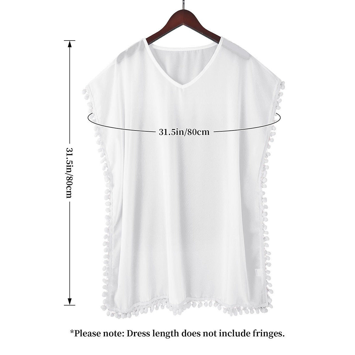 Here Lies Women's Chiffon Beach Cover-Up