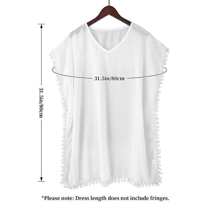 Here Lies Women's Chiffon Beach Cover-Up