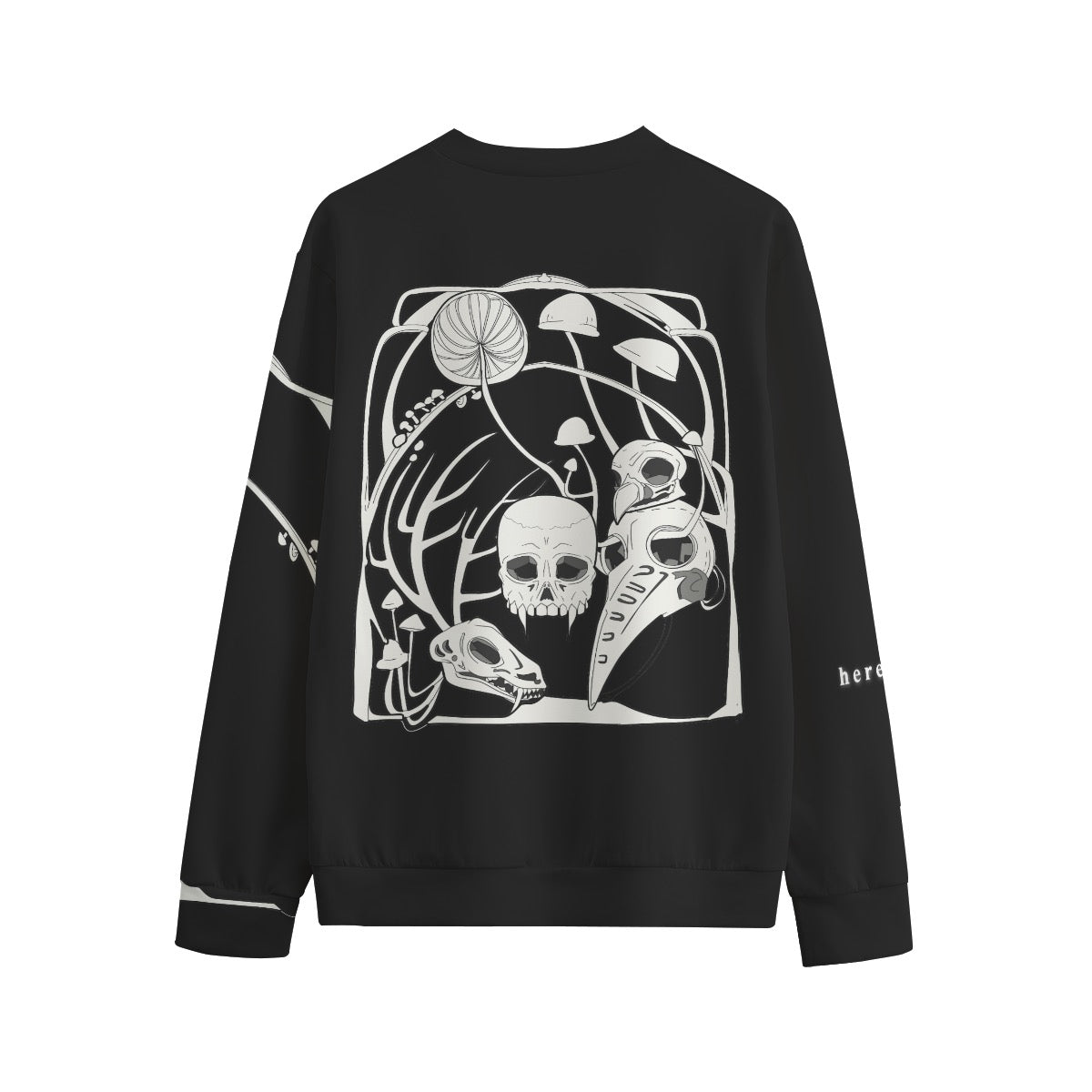 Here Lies Unisex O-neck Sweatshirt