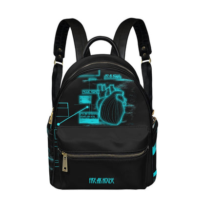 Cyber Blues Small Size Backpack