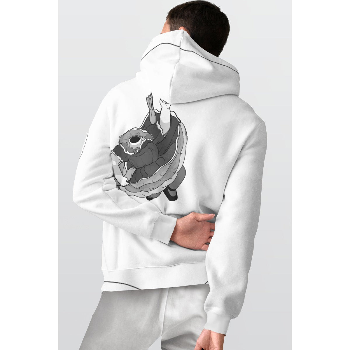 Won't You Be A Doll? Men's Thicken Pullover Hoodie