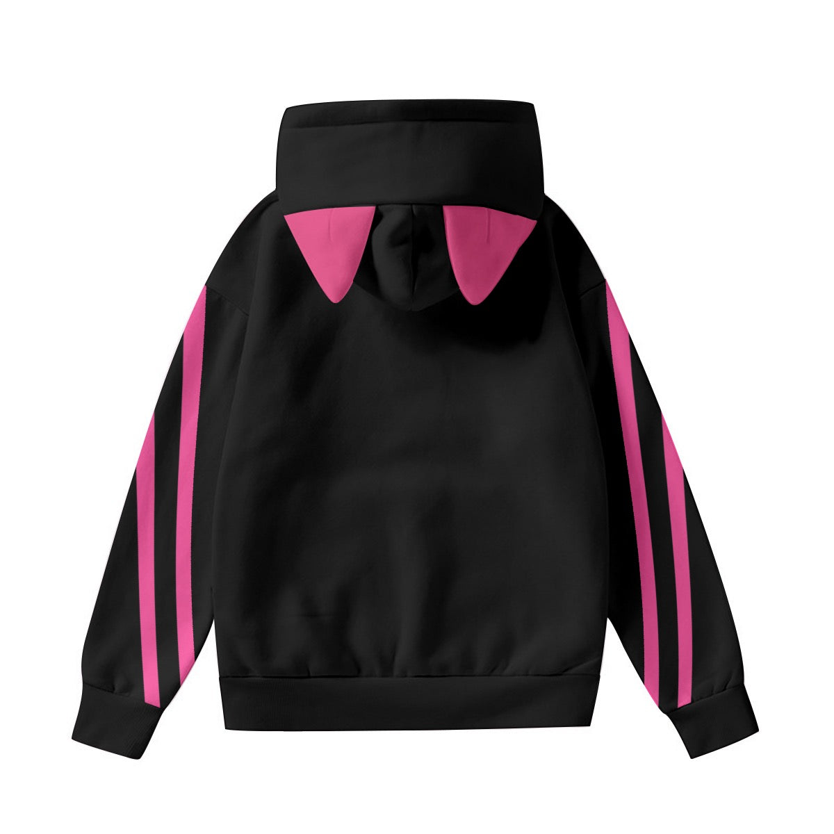 Freak Pink Women’s Hoodie With Decorative Ears