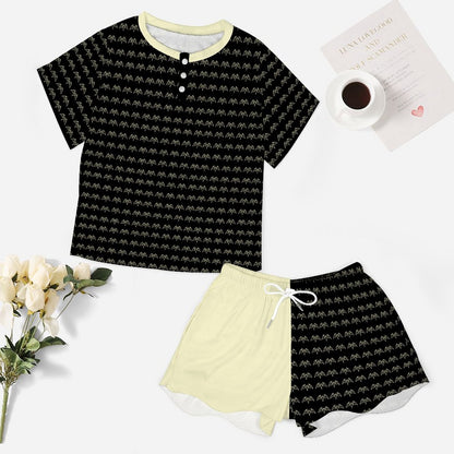 Freak House Cooling Short Sleeve Loungewear Set