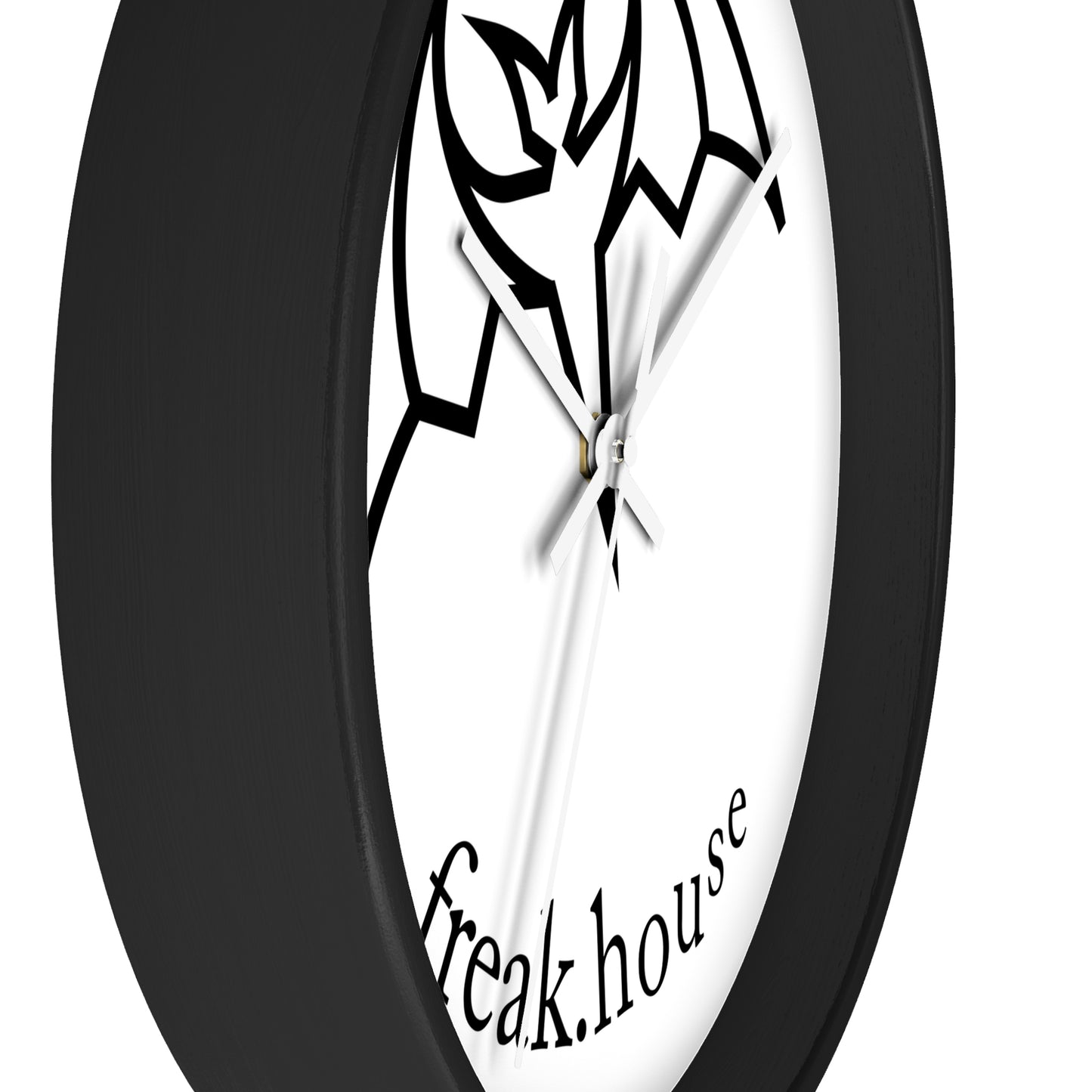 Freak House Signature Logo Wall Clock, Round