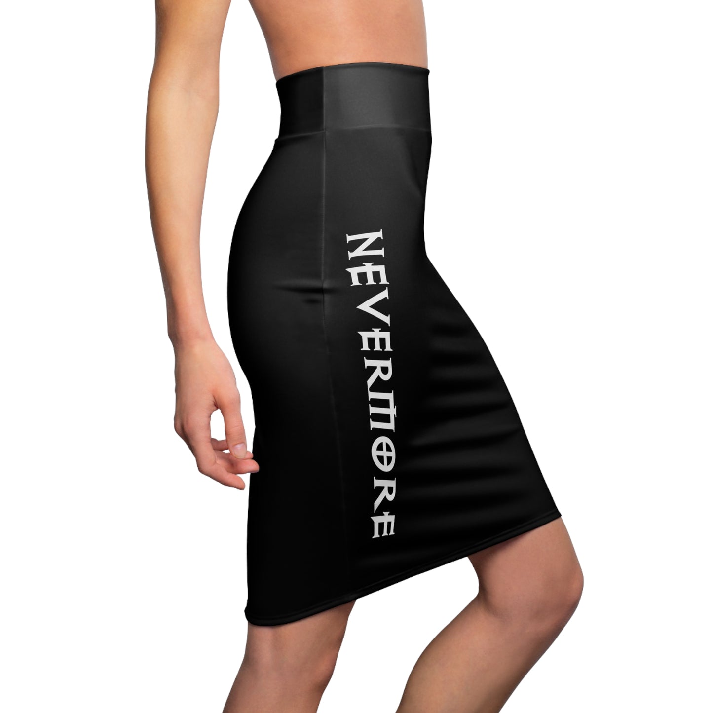 Freak House Nevermore Pencil Skirt