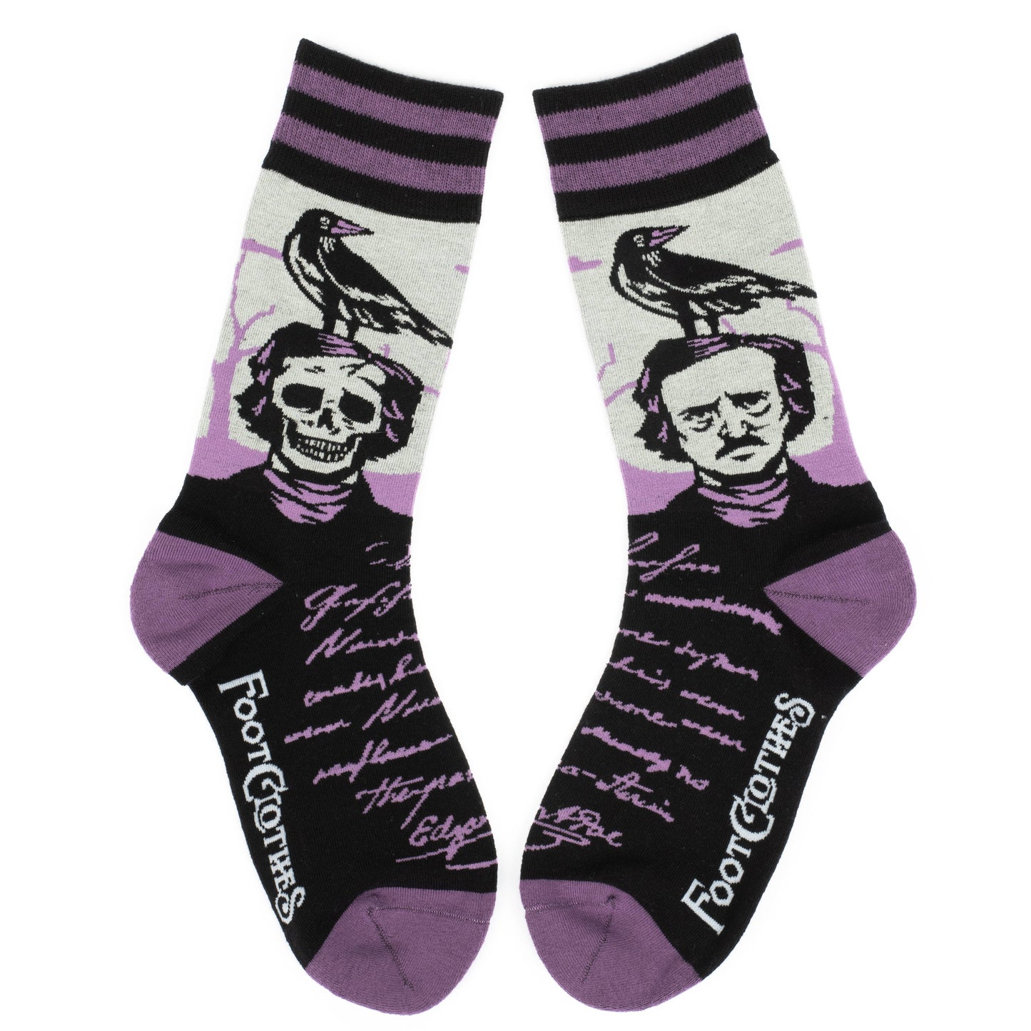 The Raven Poe Socks
