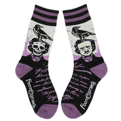 The Raven Poe Socks