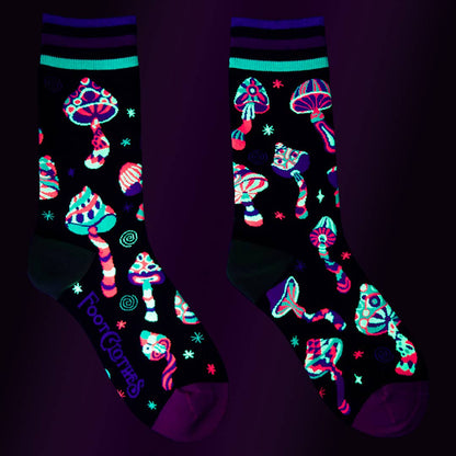 Funky Fungi Crew Socks