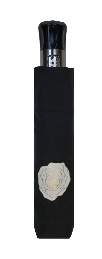 Black Flower Umbrella