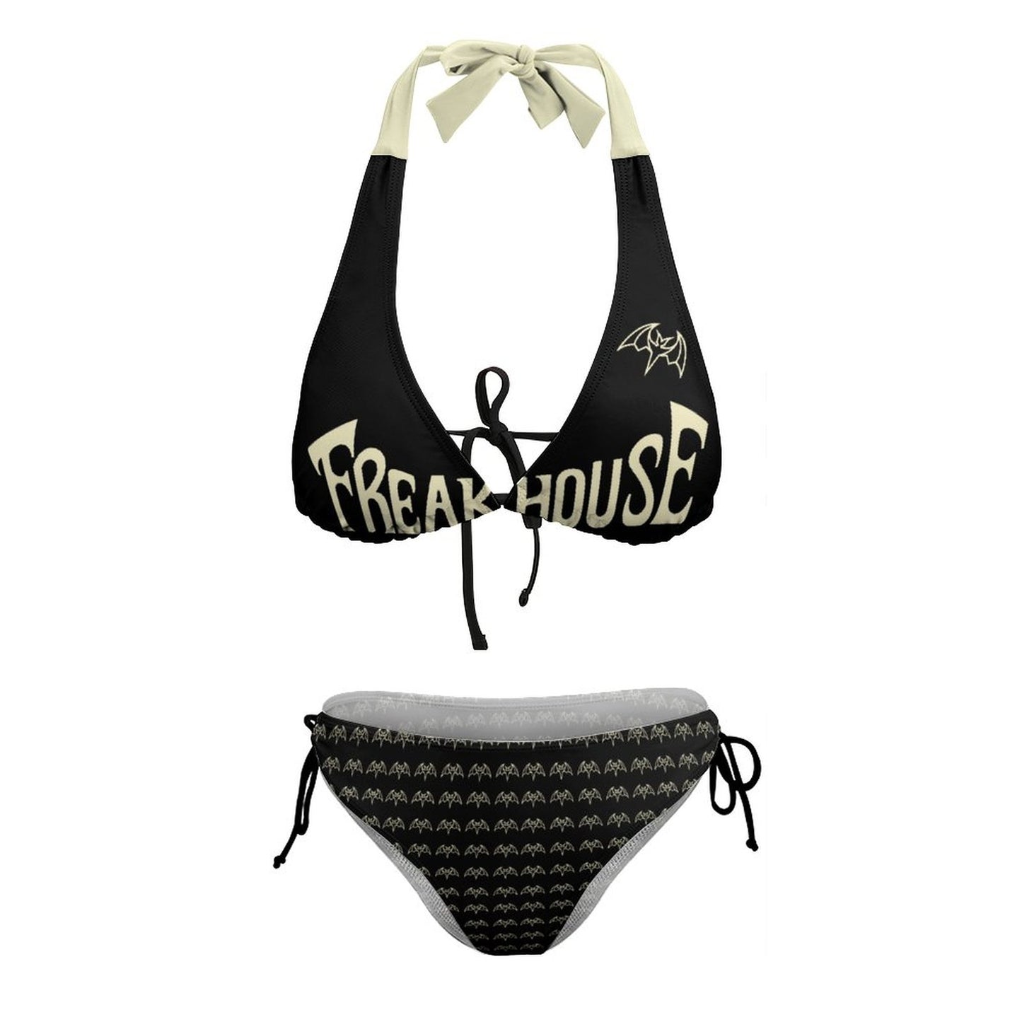 Freak House Two Piece Halter Swimsuit