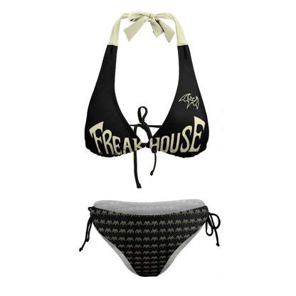 Freak House Two Piece Halter Swimsuit