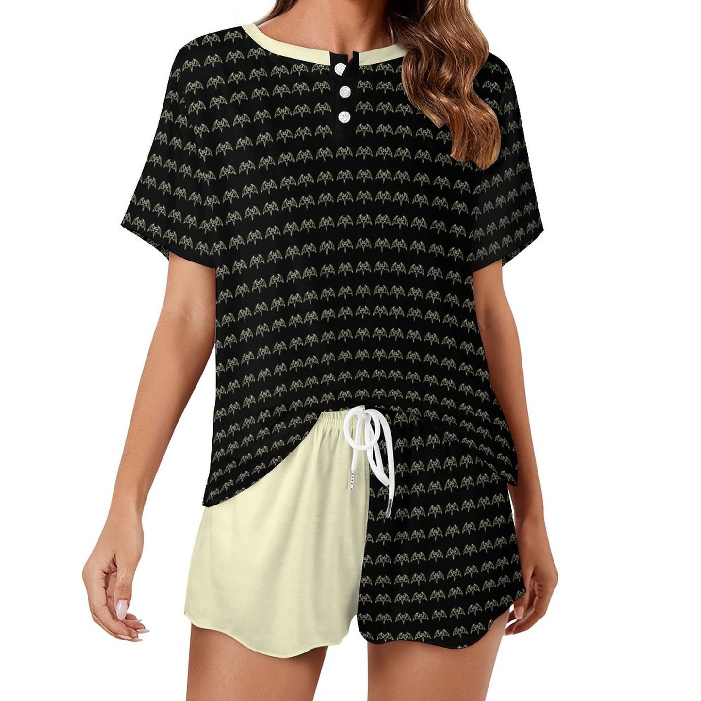 Freak House Cooling Short Sleeve Loungewear Set