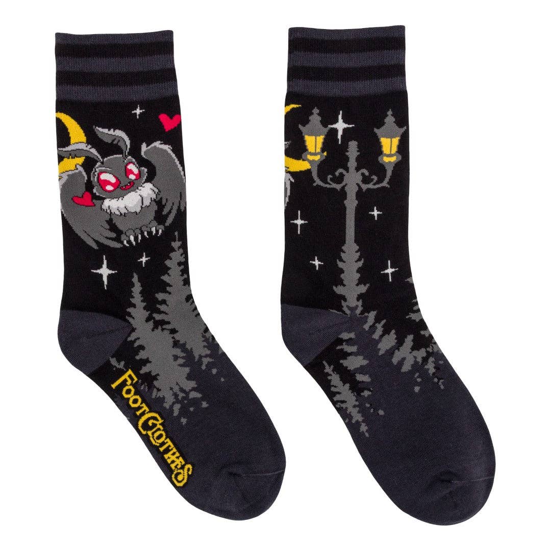 Cute Mothman Crew Socks