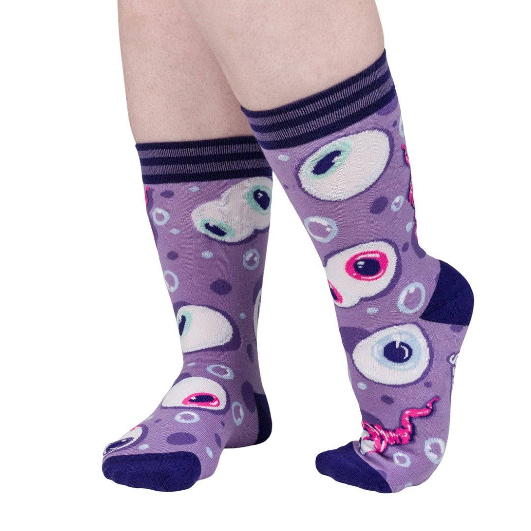 Peepers Eyeball Crew Socks