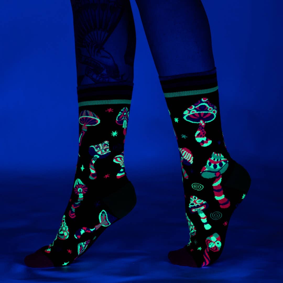 Funky Fungi Crew Socks