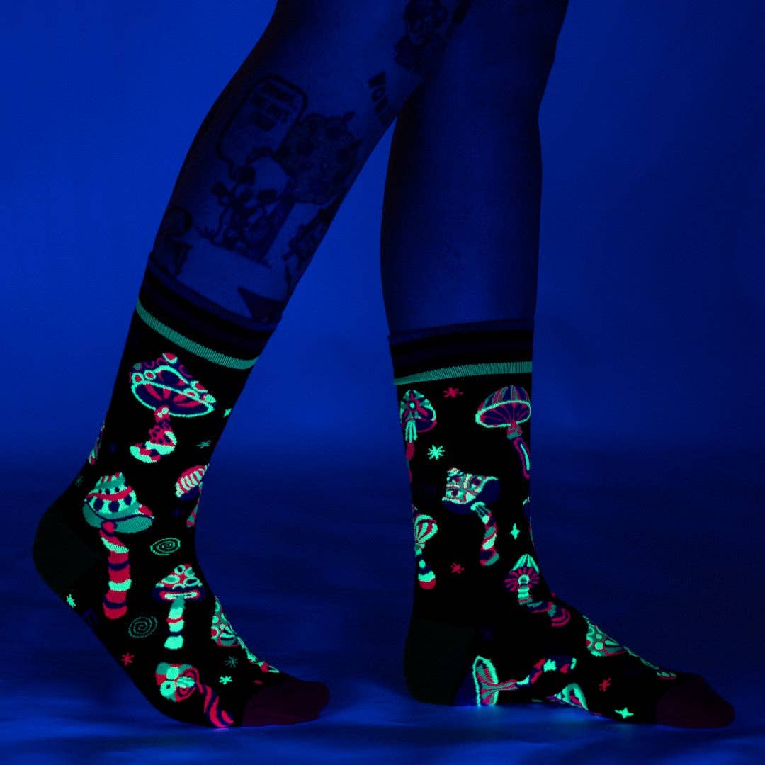 Funky Fungi Crew Socks