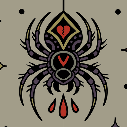 Widow's Web Crew Socks