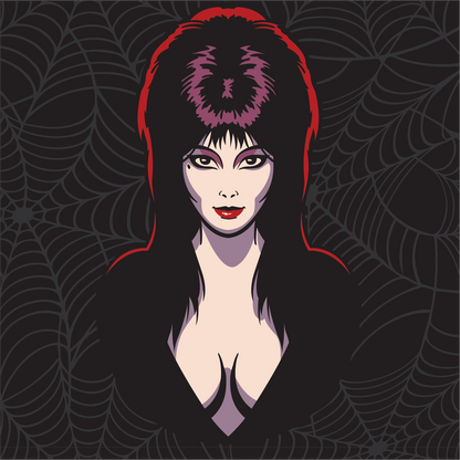 Elvira Mistress of the Dark Crew Socks